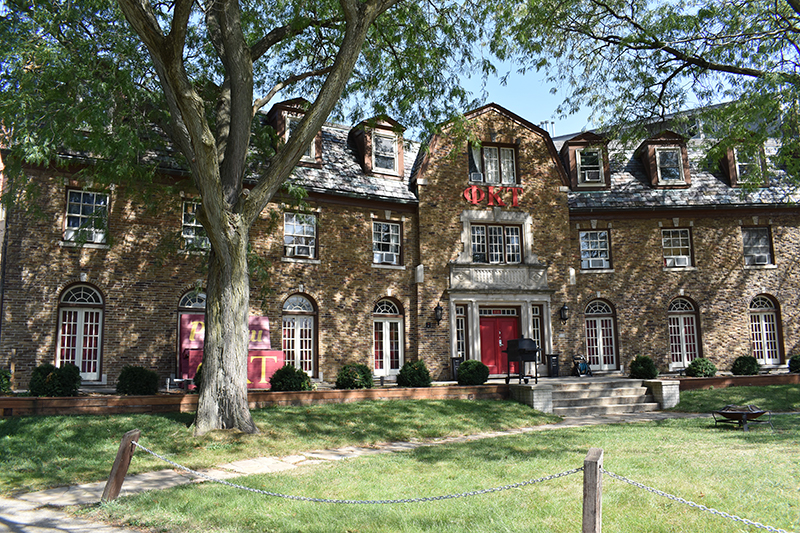Alternate view of Phi Kappa Tau Chapter House