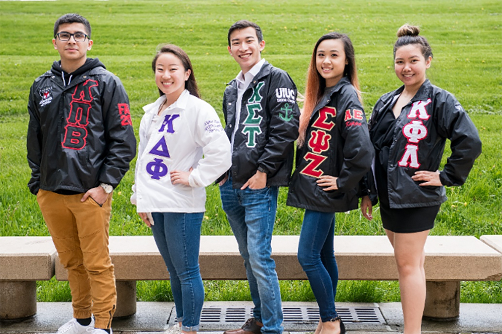 Student members of Asian-interest fraternities and sororities