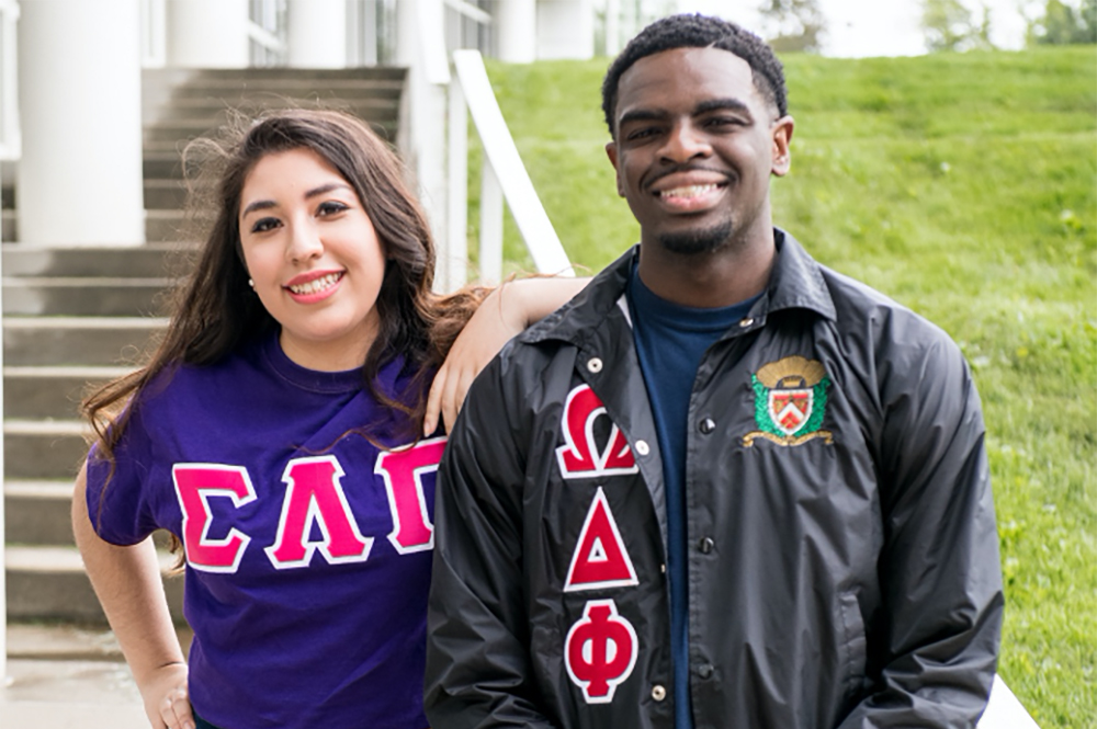 Student members of Multicultural fraternities and sororities