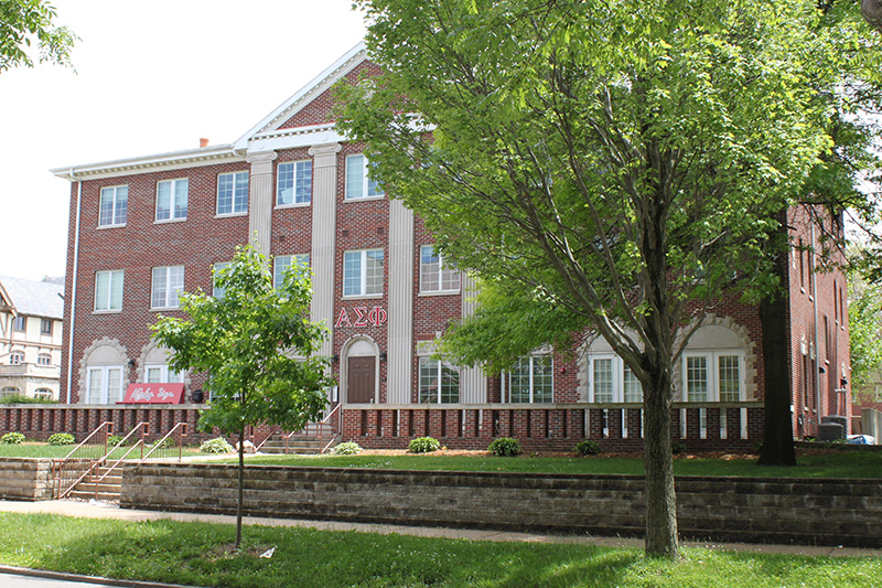 Alternate view of Alpha Sigma Phi Chapter House