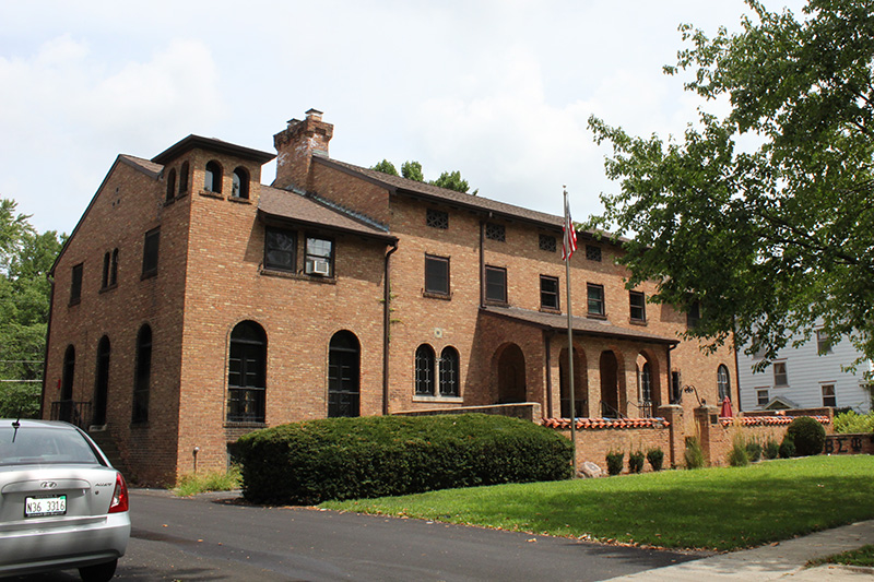 Alternate view of Beta Sigma Psi Chapter House