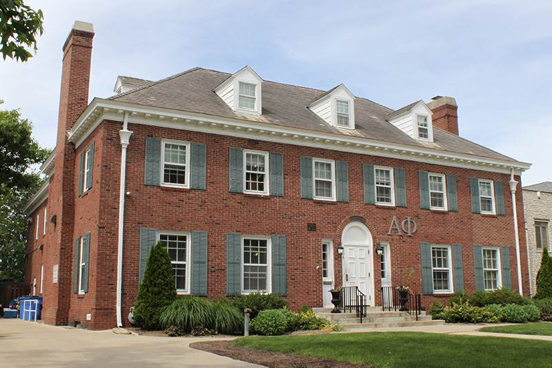 Alternate view of Alpha Phi Chapter House